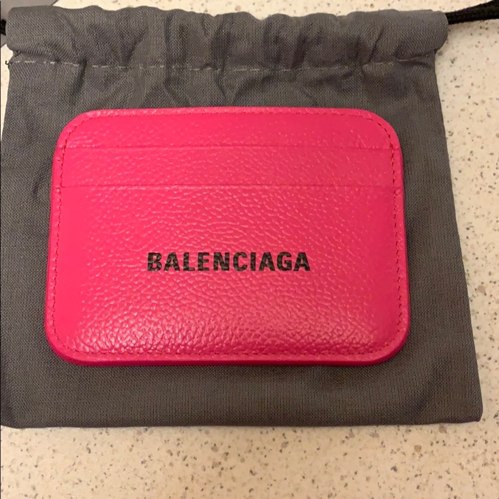 NIB Authenticated Balenciaga Card Holder SS20